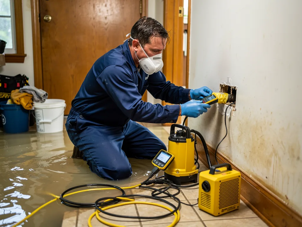 Burst Pipe Cleanup