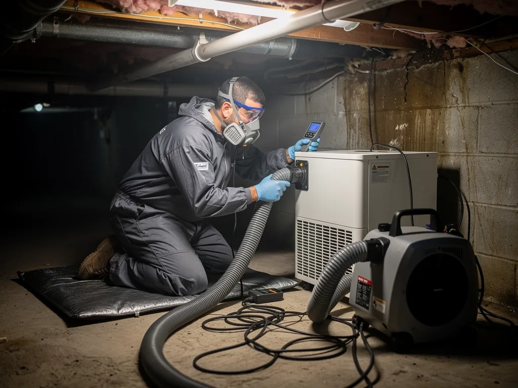 Crawl Space Drying