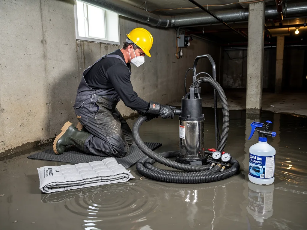 Sewage Backup Cleanup